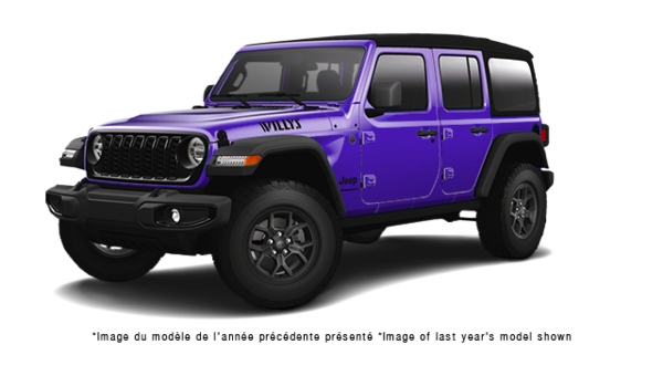 Jeep Wrangler 4-Door WILLYS 2026-exterior-front