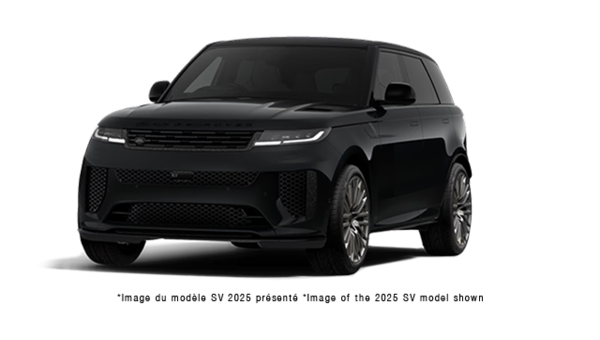 2026 LAND ROVER Range Rover Sport Mild Hybrid SV BLACK - Exterior view - 1