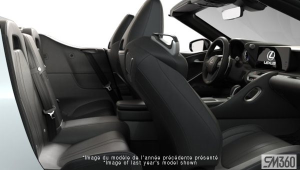 2026 LEXUS LC Convertible 500 - Interior view - 2