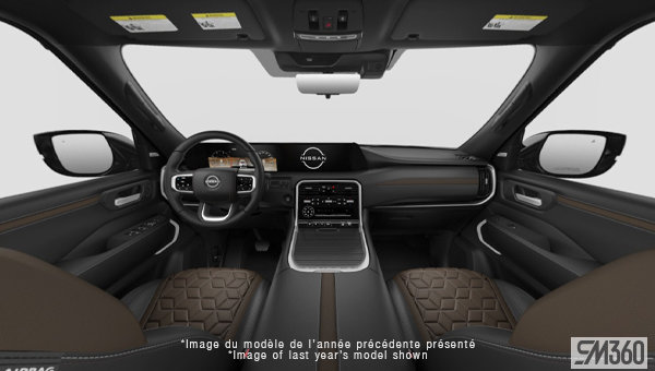 2026 NISSAN ARMADA PLATINUM RESERVE CAPTAIN'S CHAIRS - Interior view - 3