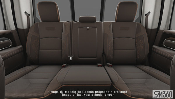 Ram 3500 LIMITED LONGHORN 2026-interior-rear