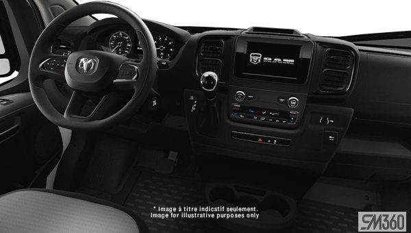 2026 RAM PROMASTER 3500 CUTAWAY BASE - Interior view - 3