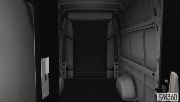 2026 RAM Promaster EV Cargo Van 3500 SUPER HIGH ROOF STEP VAN - Interior view - 2