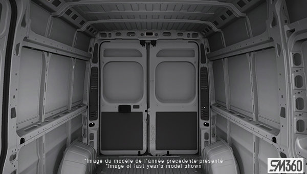 Ram Promaster Cargo Van 3500 SLT+ 2026-interior-rear