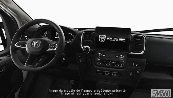 Ram Promaster Cargo Van 3500 SLT+ 2026-interior-dasboard