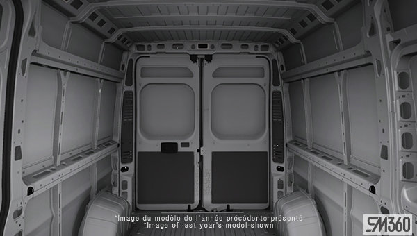 Ram Promaster Cargo Van 3500 TRADESMAN W/ PASS SEAT 2026-interior-rear