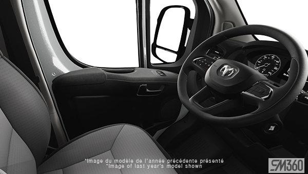 Ram Promaster Cargo Van 3500 TRADESMAN W/ PASS SEAT 2026-interior-front