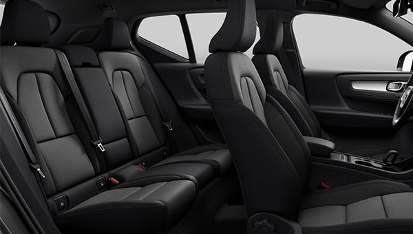 2026 Volvo XC40 Core (Dark Theme)-interior-rear