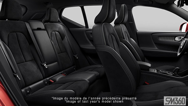 2026 Volvo XC40 Ultra Black Edition-interior-rear