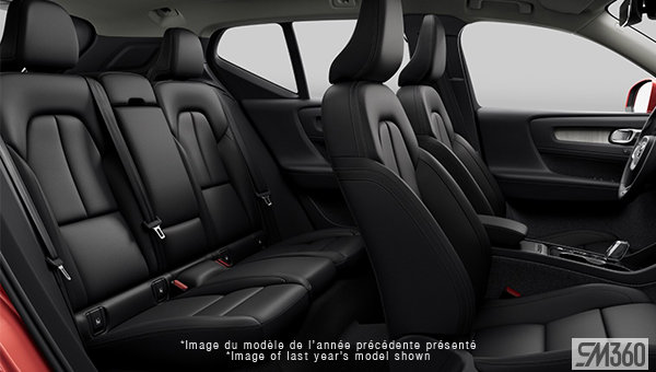 Volvo XC40 Ultra (Dark Theme) 2026-interior-rear
