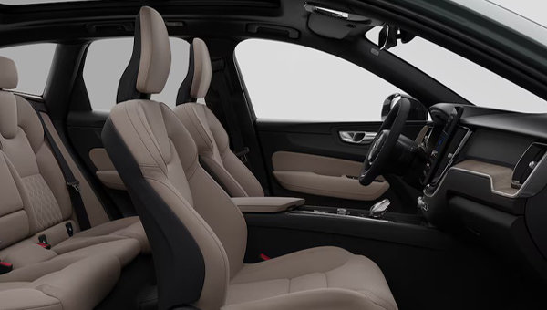 VOLVO XC60 hybride branchable Plus 2026 - Vue intérieure - 1
