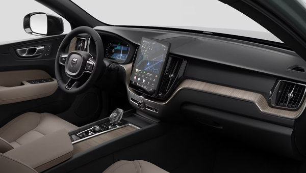 VOLVO XC60 hybride branchable Plus 2026 - Vue intérieure - 3