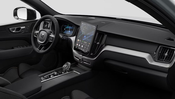 VOLVO XC60 hybride branchable Ultra Black Edition 2026 - Vue intérieure - 3