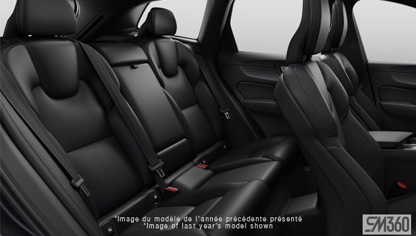 2026 Volvo XC60 Plug-in hybrid Ultra Black Edition-interior-rear