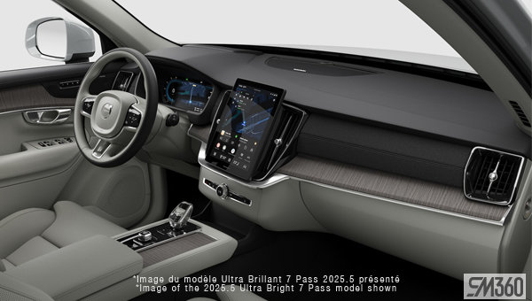 2026 VOLVO XC90 Plug-In Hybrid  Ultra (6 Seater) Bright - Interior view - 3