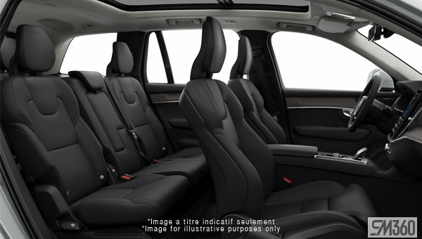 2026 Volvo XC90 Plug-in hybrid Ultra 7-Seater (Dark Theme)-interior-rear
