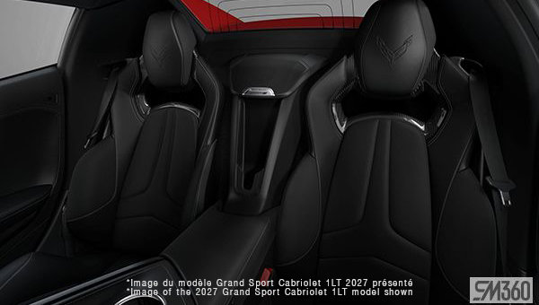 2027 CHEVROLET Corvette Grand Sport X Convertible 1LT - Interior view - 2
