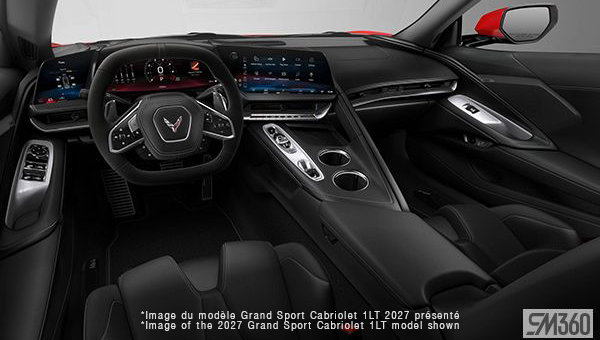 2027 CHEVROLET Corvette Grand Sport X Convertible 1LT - Interior view - 3