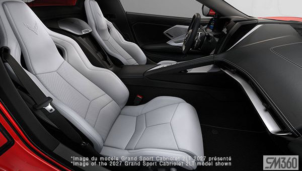2027 CHEVROLET Corvette Grand Sport X Convertible 2LT - Interior view - 1
