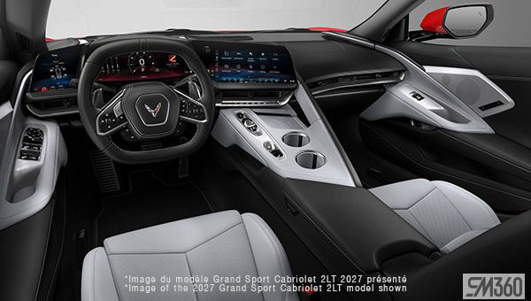 2027 CHEVROLET Corvette Grand Sport X Convertible 2LT - Interior view - 3