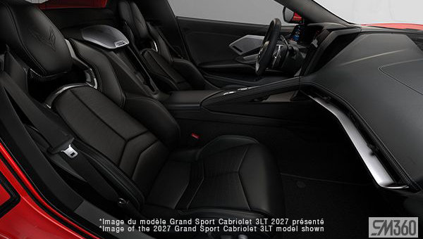 2027 CHEVROLET Corvette Grand Sport X Convertible 3LT - Interior view - 1