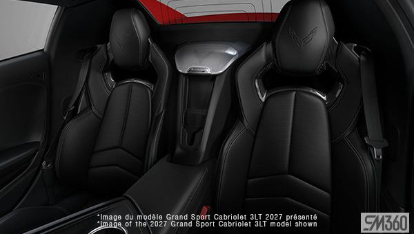 2027 CHEVROLET Corvette Grand Sport X Convertible 3LT - Interior view - 2