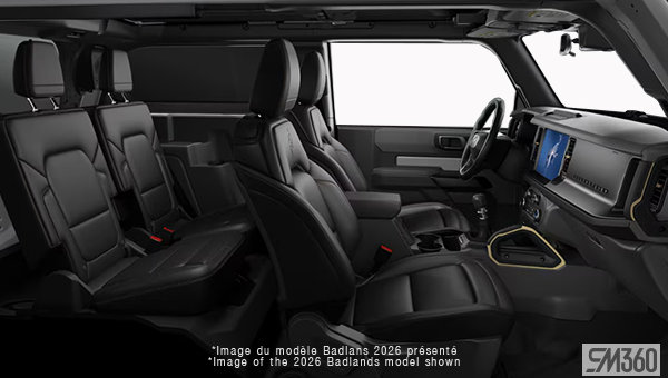 2027 FORD Bronco 2 doors BADLANDS - Interior view - 1