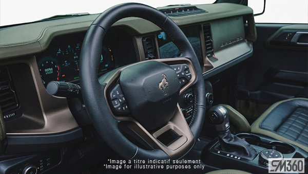 2027 FORD Bronco 4 doors FILSON - Interior view - 2