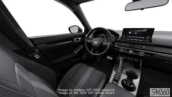 2027 HONDA Civic Hatchback SPORT-L - Interior view - 1