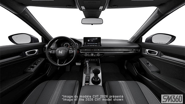 2027 HONDA Civic Hatchback SPORT-L - Interior view - 3