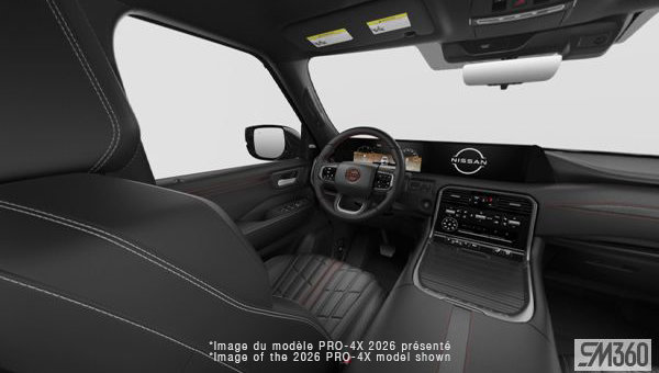 2027 NISSAN Armada DARK ARMOR - Interior view - 1
