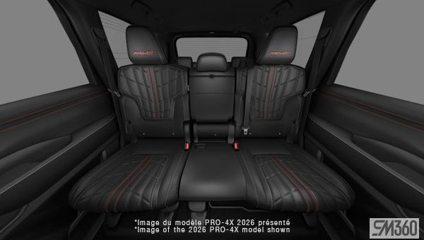 2027 NISSAN Armada DARK ARMOR - Interior view - 2