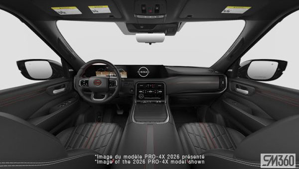 2027 NISSAN Armada DARK ARMOR - Interior view - 3