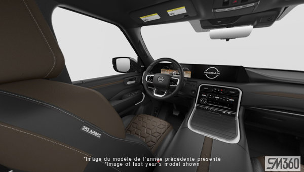 2027 NISSAN Armada PLATINUM RESERVE CAPTAIN'S CHAIRS - Interior view - 1