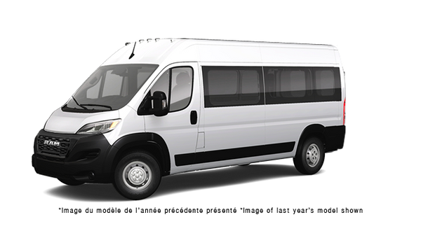 RAM Promaster 2500 Window Van EMPATTEMENT DE 159 PO - Vue extérieure -  TOIT ÉLEVÉ 2027