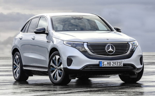 Le nouveau Mercedes-Benz EQC électrique présenté à Stockholm