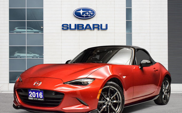 2016 Mazda MX-5 GT 6-Speed Manual 2dr Convertible