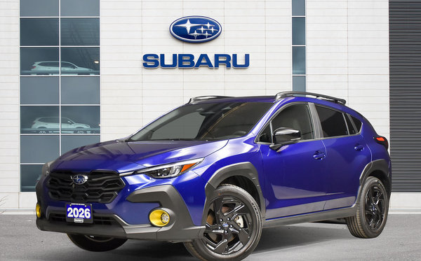 2026 Subaru Crosstrek ONYX Just arrived...