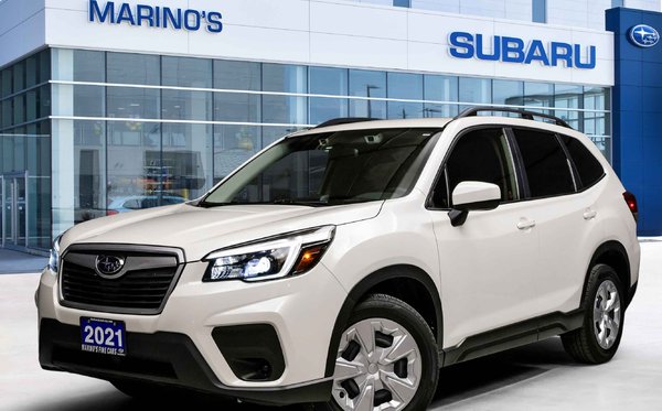 2021 Subaru Forester 2.5i Base Trim with tinted front windows