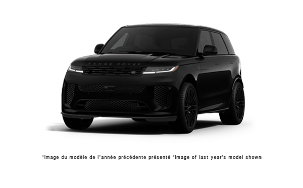 2027  Range Rover Sport Mild Hybrid SV  BLACK