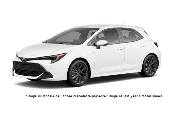 2027 TOYOTA Corolla Hatchback SE UPGRADE