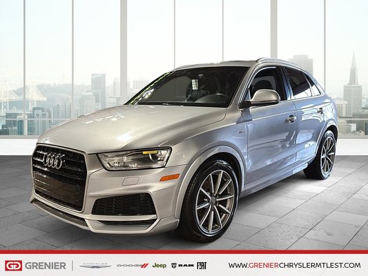 Audi Q3 PROGRESSIV + FWD + TOIT OUVRANT PANO + CUIR 2018