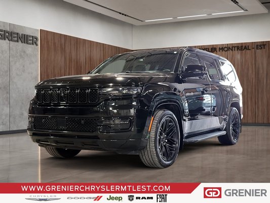 Jeep Wagoneer SERIES II CARBIDE + 4X4 + TOIT OUVRANT PANO 2022