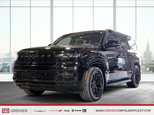 Jeep Wagoneer SERIES II CARBIDE + 4X4 + TOIT OUVRANT PANO 2022