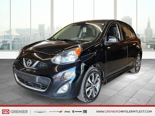 2017 Nissan Micra S + TRANSISSION MANUELLE