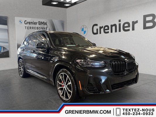 2022 BMW X3 XDrive30e, M Sport Pack, Trailer Hitch, Certified