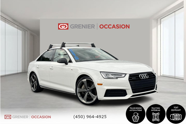 2018 Audi A4 Technik S-Line Black Optic