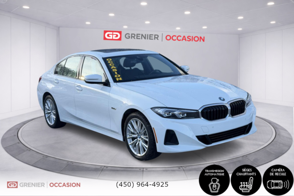 2023 BMW 3 Series 330e xDrive Cuir Toit Ouvrant Bas Kilométrage