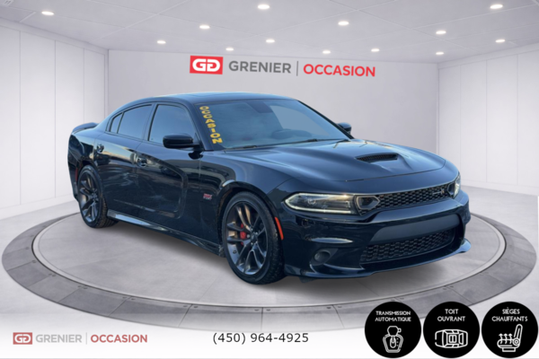 2022 Dodge Charger Scat Pack 392 Bas Kilométrage Intérieur Rouge
