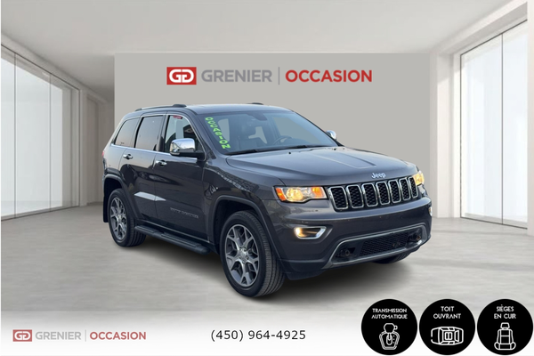 Jeep Grand Cherokee Limited Cuir Toit Panoramique 2020